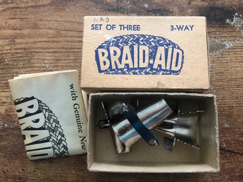 Vintage braid aid - braid-aid, 3-way