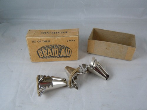 Vintage set braid aid - of, 3