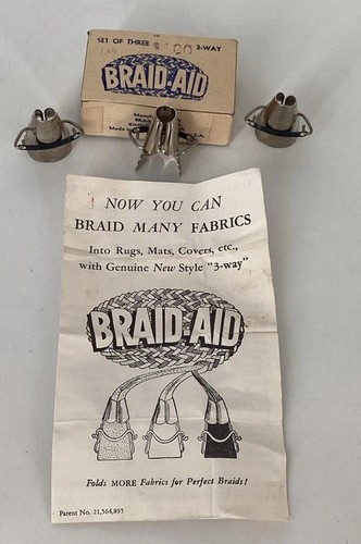 Vintage braid aid - vintage, rug