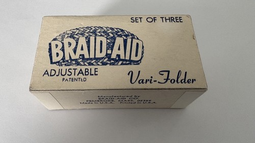 Vintage braid aid - vintage, vari-folder
